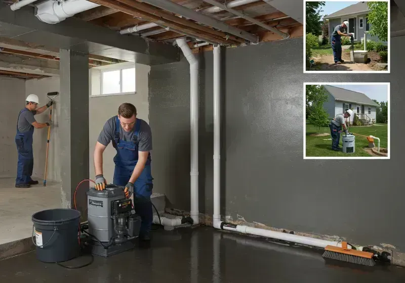 Basement Waterproofing and Flood Prevention process in Howard County, IN